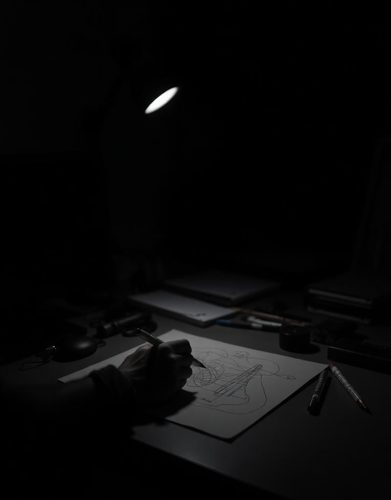 Designer at work